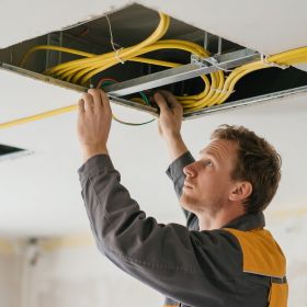 NM-B Wire 14AWG/2C Copper Core Cable 100 Ft Electrical Wire With Ground (Option: Yellow)