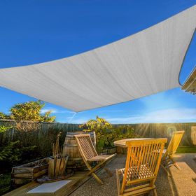 Prohibited From Sale On Amazon XISHAN 10'X10' Cream,Light Grey,Scarlet,Beige HDPE Sunshade Sail, 160 Grams (Option: 10X10ft-Light Grey)