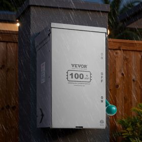 100A Generator Transfer Switch 24000W Manual Transfer Switch 120/240V (Option: Natural)