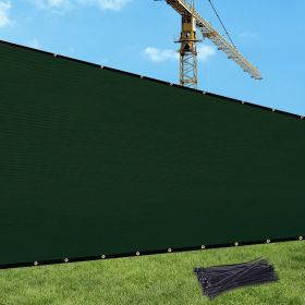Prohibited From Sale On Amazon XISHAN Fence 8'X50' Brown,Dark Green,Dark Grey,Sand HDPE 130 Grams (Option: 8X50ft-Dark Green)